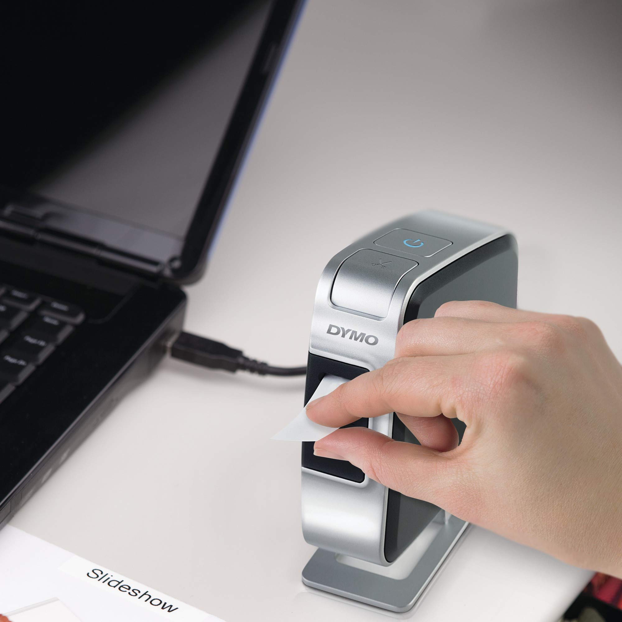 DYMO LabelManager Plug N Play Label Maker for PC or Mac (1768960) - Easy Home & Office Labeling Solution for Files, Folders & Storage Organization