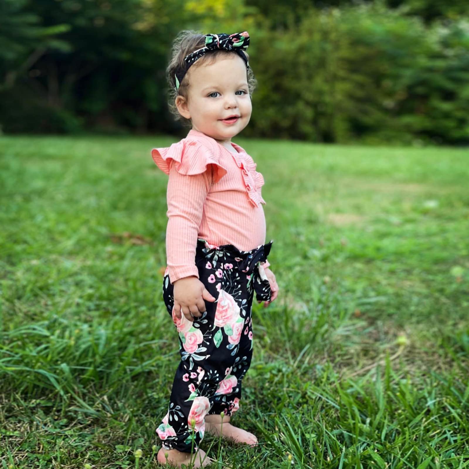 Girls Floral Summer Dress - Lemon Print Halter Sundress for Toddler & Little Kids | Casual Playwear, Beach Outfit & Party Dress