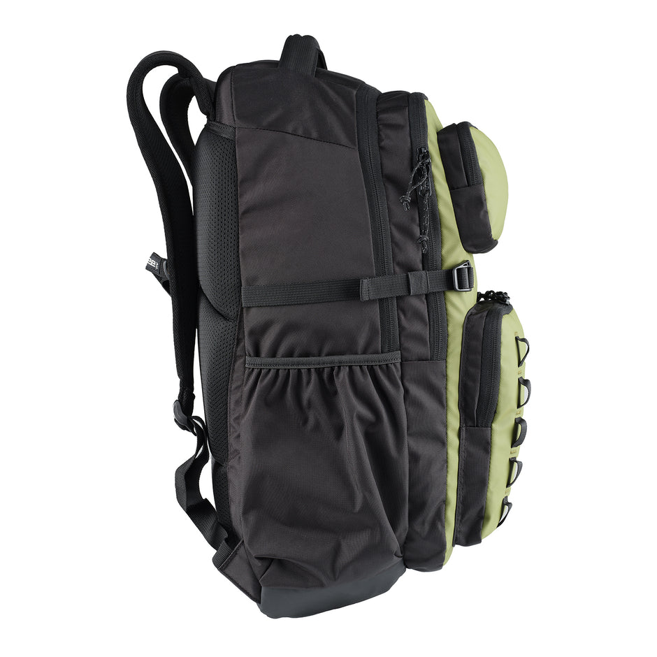 Caribee 64641 Storm 38L Waterproof Overnight Backpack - Olive/Black - Perfect for Travel, Hiking & Outdoor Adventures