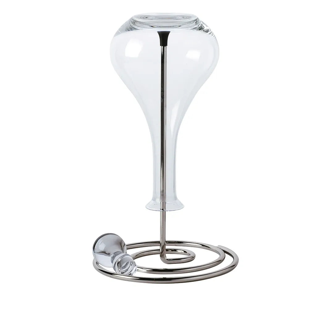 Premium Stainless Steel Wine Decanter with Aerator & Drip-Free Spout - Perfect for Red Wine Aeration & Serving at Dinner Parties