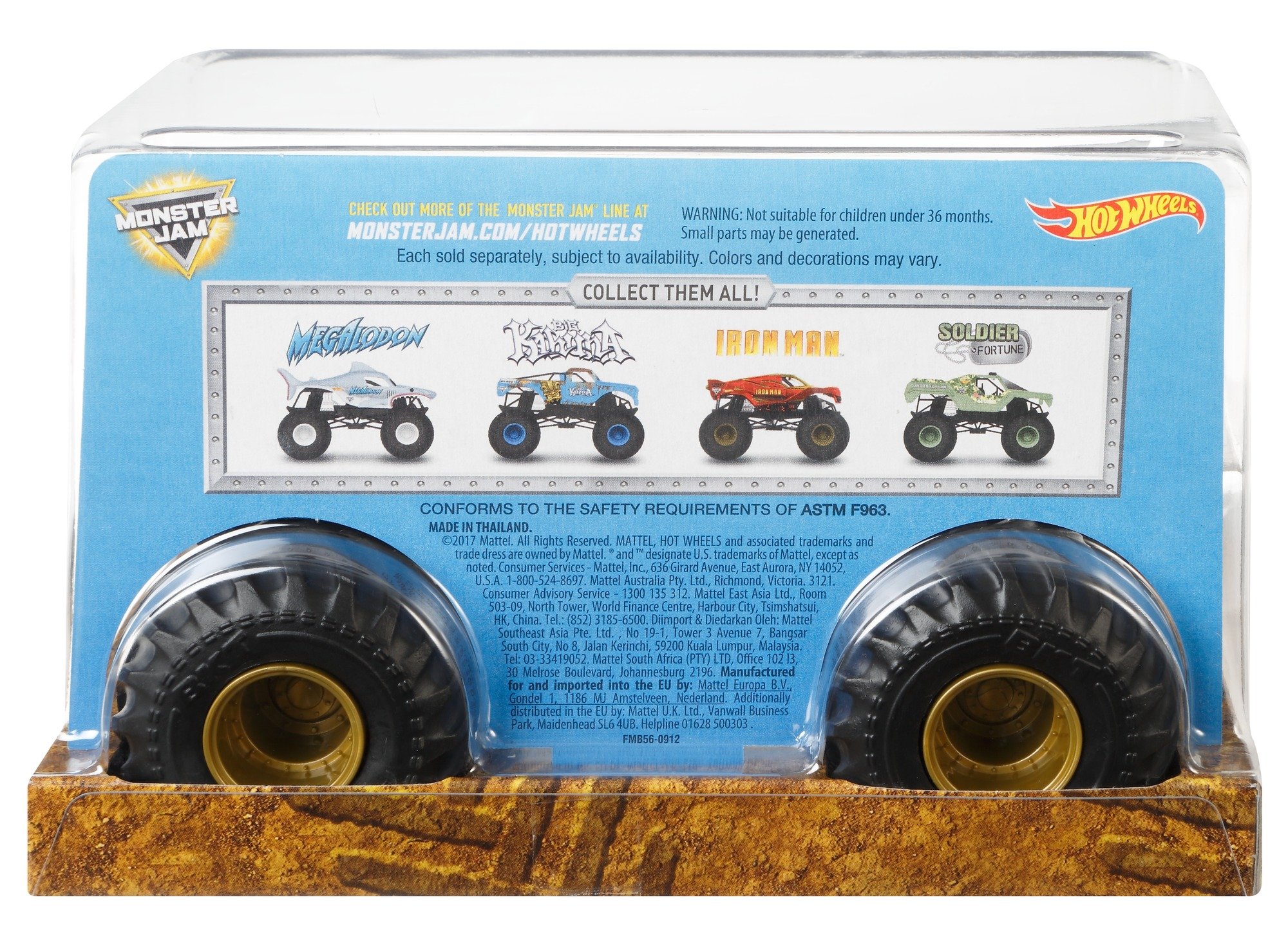 Hot Wheels Monster Jam 1:24 Scale Die-Cast Ironman Truck - Collectible Toy Car for Kids & Adults - Perfect for Play, Display & Monster Jam Fans