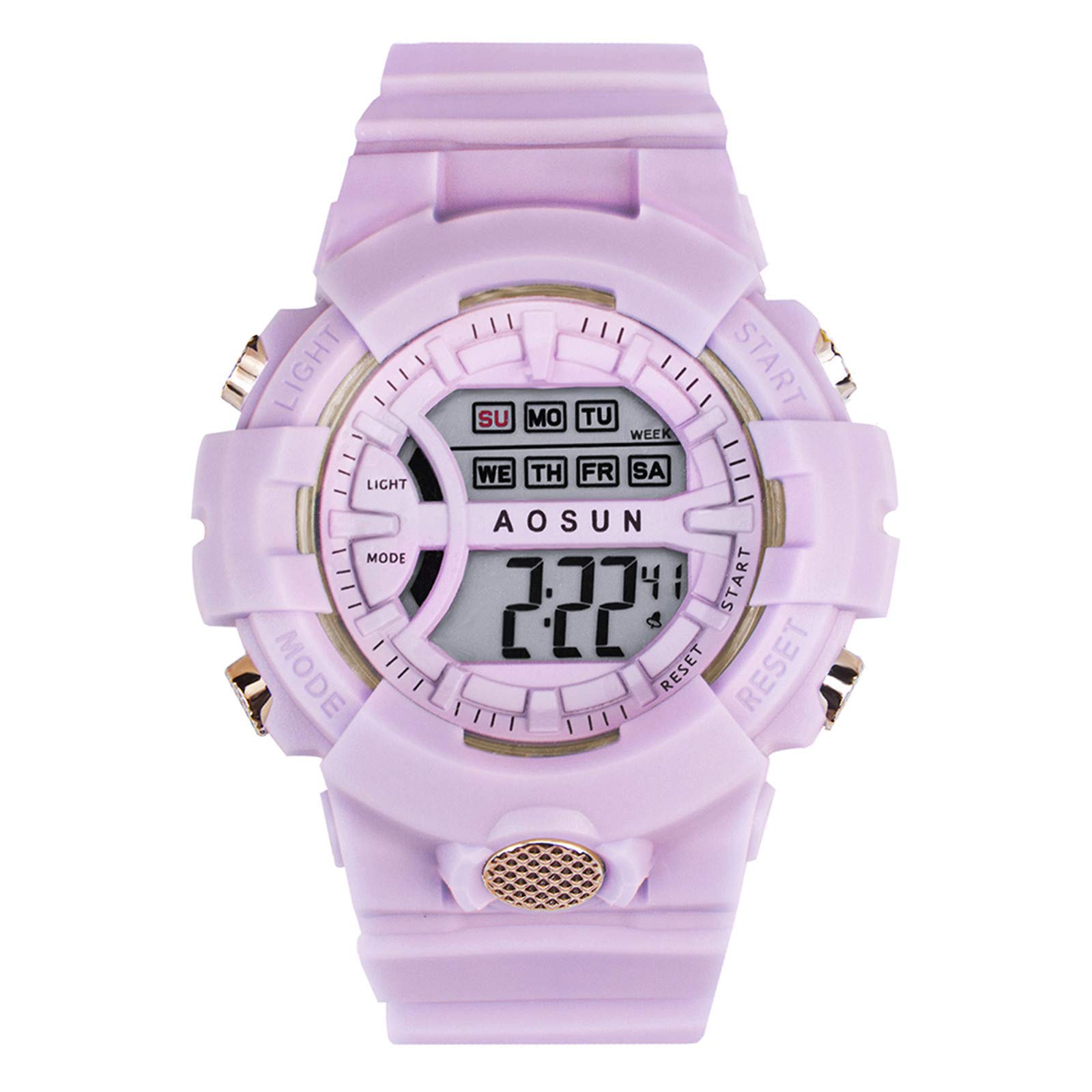 Waterproof Digital Luminous Watch for Men & Boys - Sporty Plastic Wristwatch with LED Display - Perfect for School, Outdoor Activities & Gifts