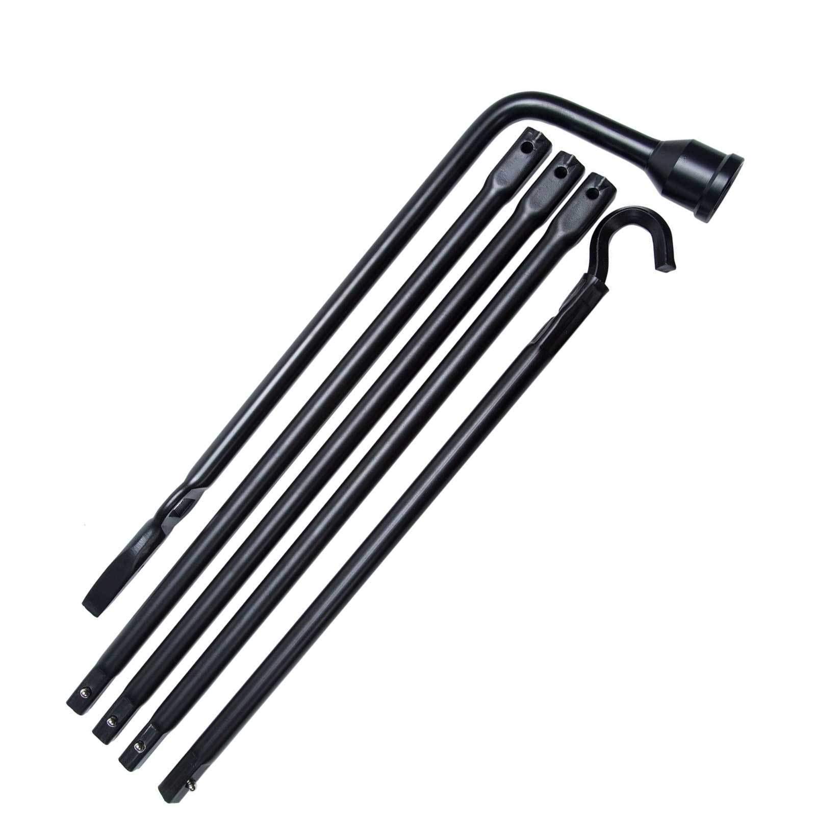 Heavy Duty Spare Tire Tool Kit with Lug Wrench Extension & Portable 2-Tone Scissor Jack - Compatible with Dodge Ram 1500 2002-2015 Models - Perfect for Roadside Emergencies & Off-Road Adventures