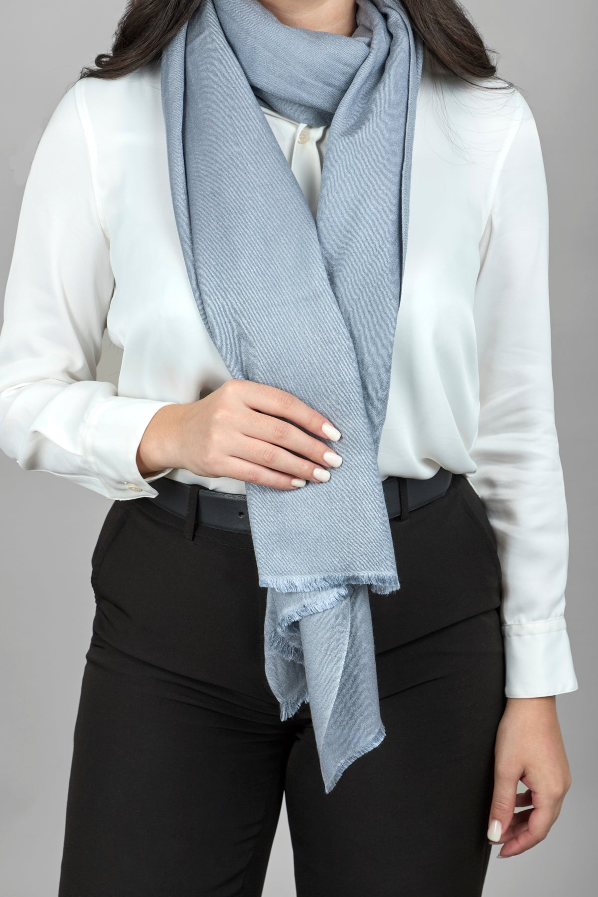 Luxury Cashmere Silk Scarf for Women - Soft Winter Wrap Shawl - Perfect for Office, Travel & Special Occasions