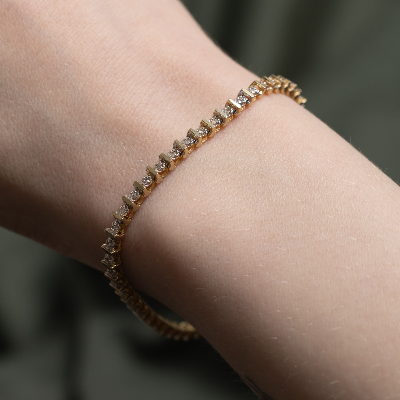 0.50ctw Illusion Set Diamond Tennis Bracelet for Women - Elegant 7
