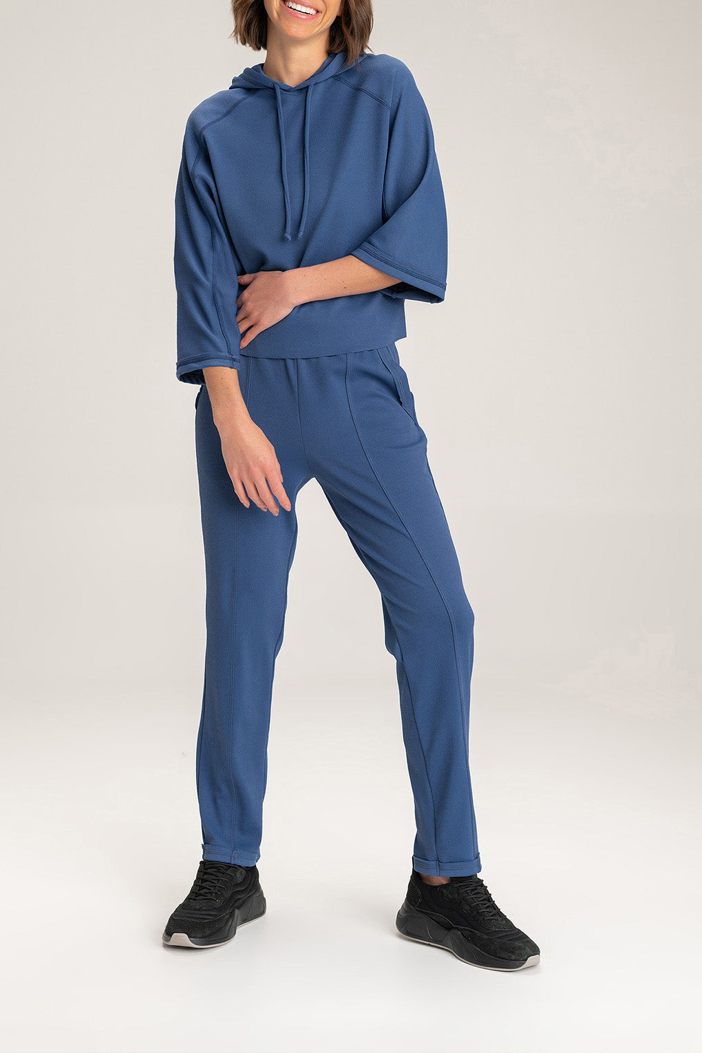 Jacquard Street Maxi Sweatshirt - Stylish Oversized Pullover for Women | Perfect for Casual Wear, Street Fashion & Layering Outfits