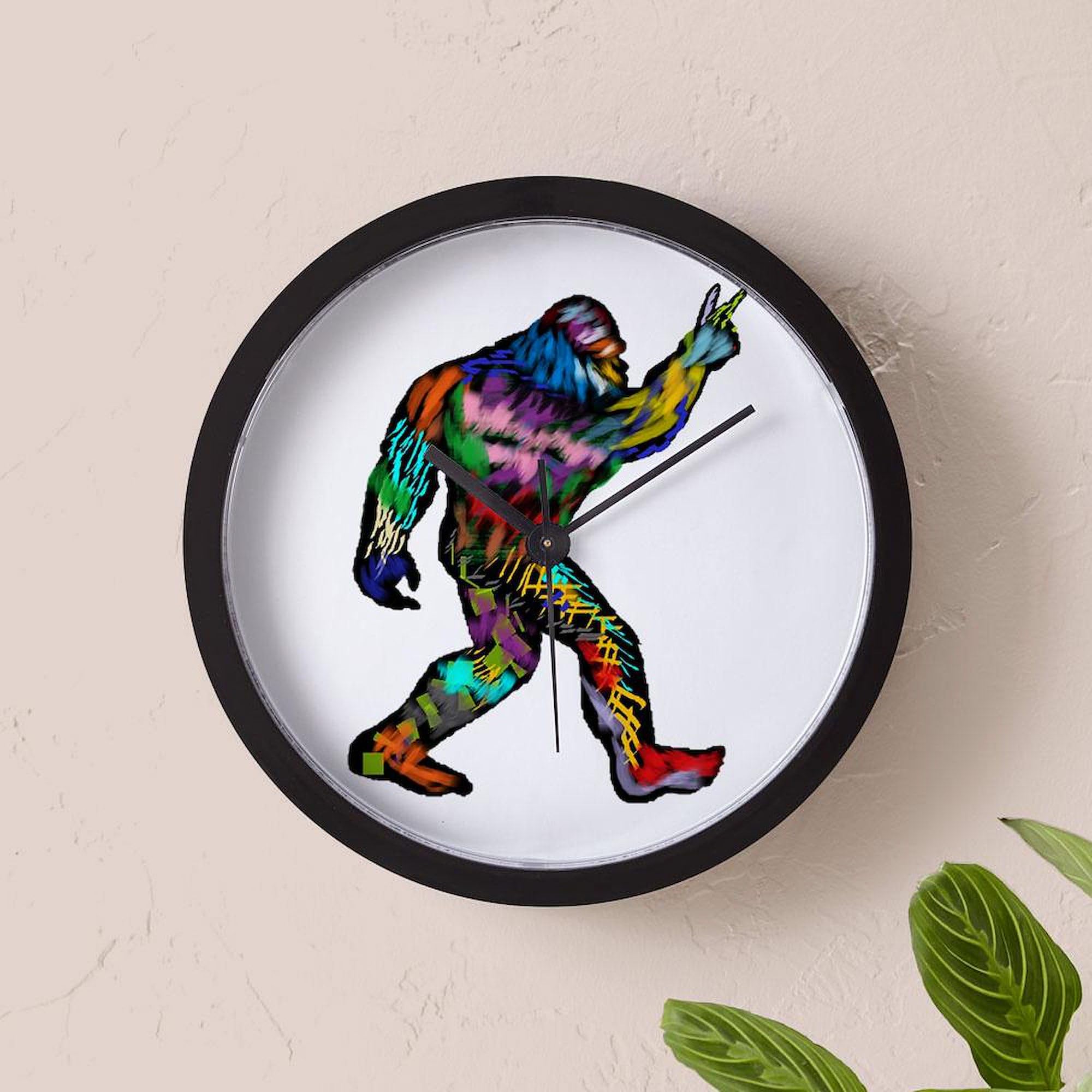 Peace UP 10 Inch Wall Clock - Stylish Decorative Clock for Living Room, Kitchen, Office & Home Decor | Perfect for Home, Office & Gift Giving