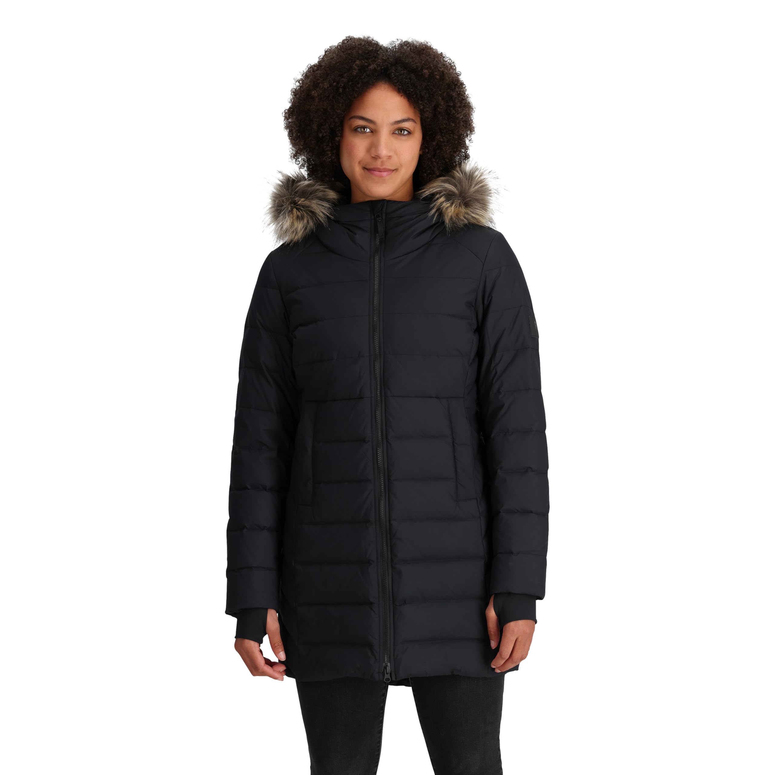 Outdoor Research Women's Coze Lux Down Parka - Lightweight Warm Winter Jacket for Hiking, Skiing & Cold Weather Activities
