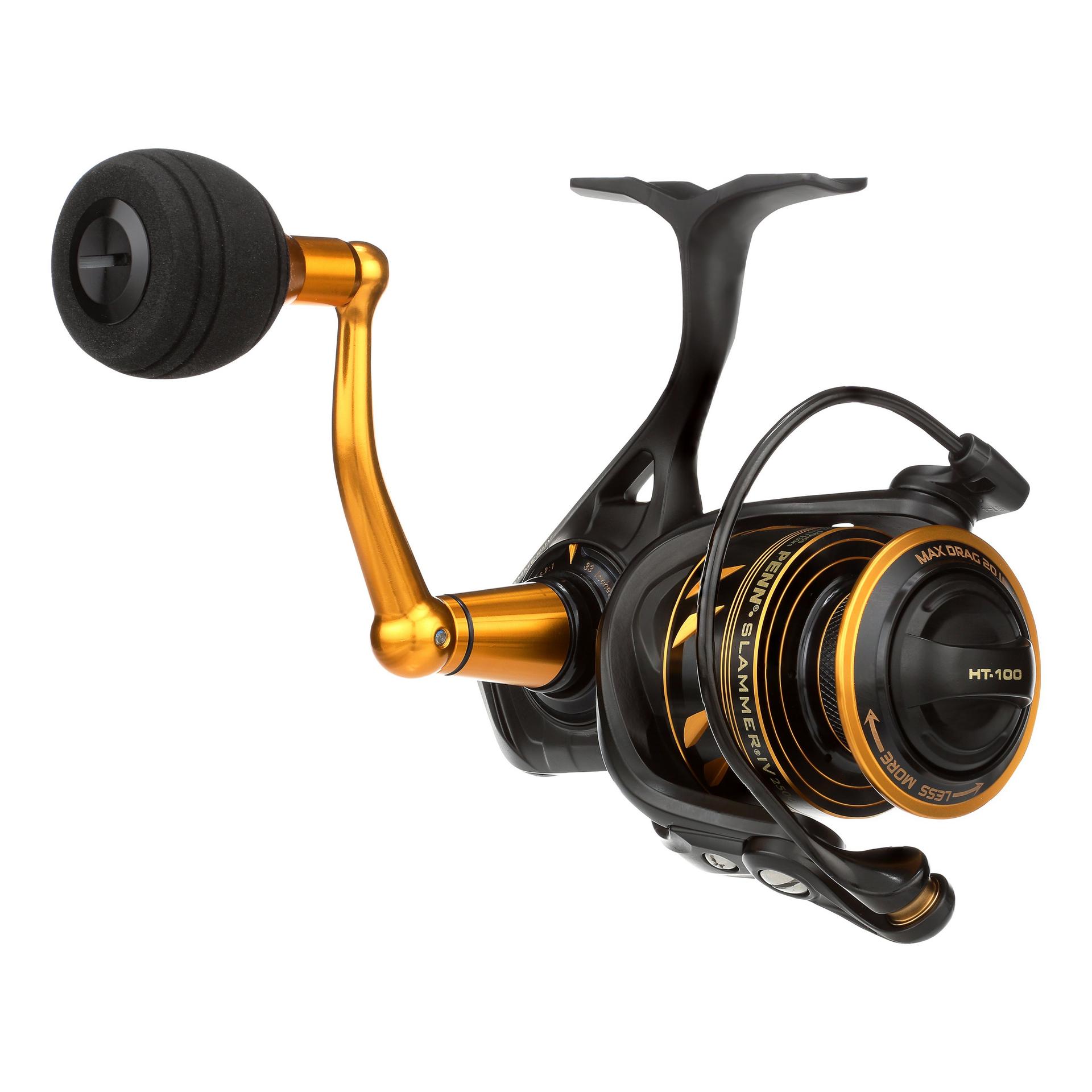 Slammer® IV Bailess Spinning Reel - Saltwater Fishing Reel for Surf, Pier & Offshore Angling | Smooth Drag System | Corrosion-Resistant Design