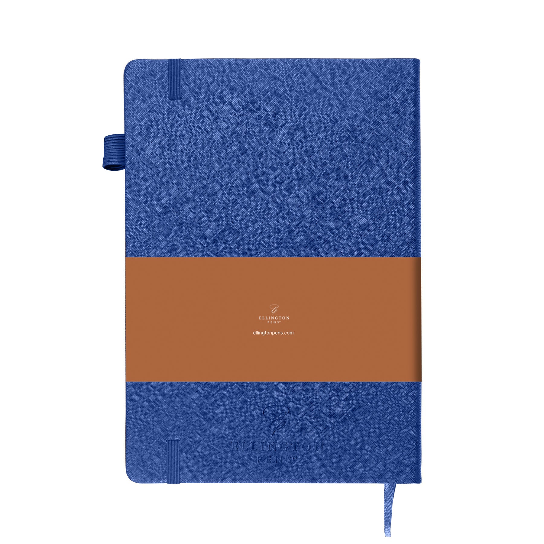 Premium Blue PU Saffiano Leather Journal - Elegant Notebook for Writing, Note Taking & Gift Giving - Perfect for Business, School & Travel Use