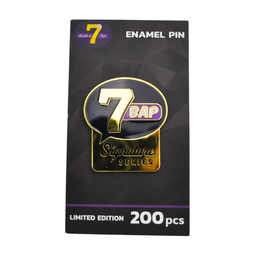 7BAP Signature Series Enamel Pins - 200pcs Bulk Pack - Collectible Lapel Pins for Backpacks, Hats, Jackets & Gifts - Perfect for Events, Promotions & Fan Merchandise