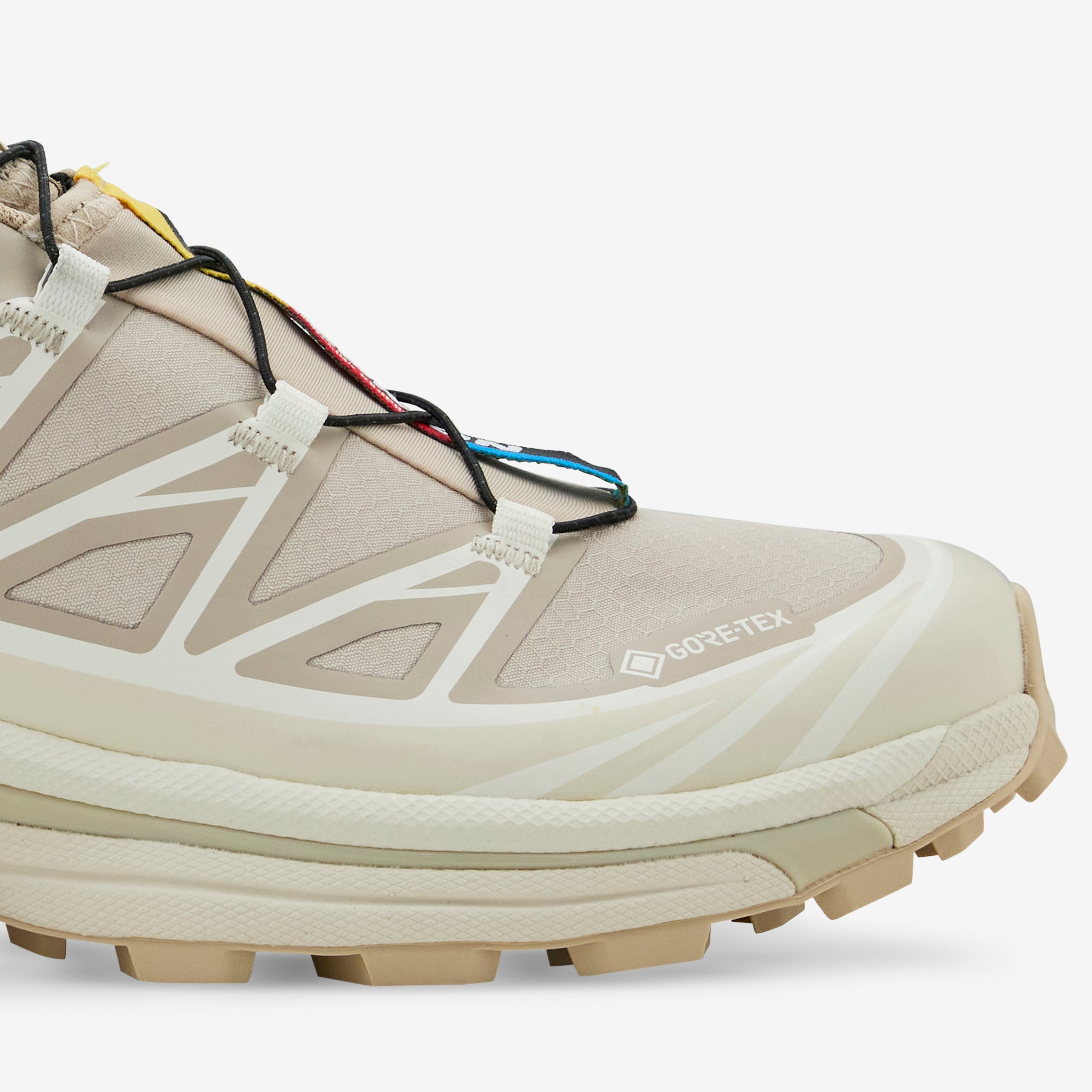 XT 6 GTX Oxford Tan Men's Waterproof Hiking Shoes | Almond Milk & Safari Color | Outdoor Adventure, Trail Running & Daily Wear