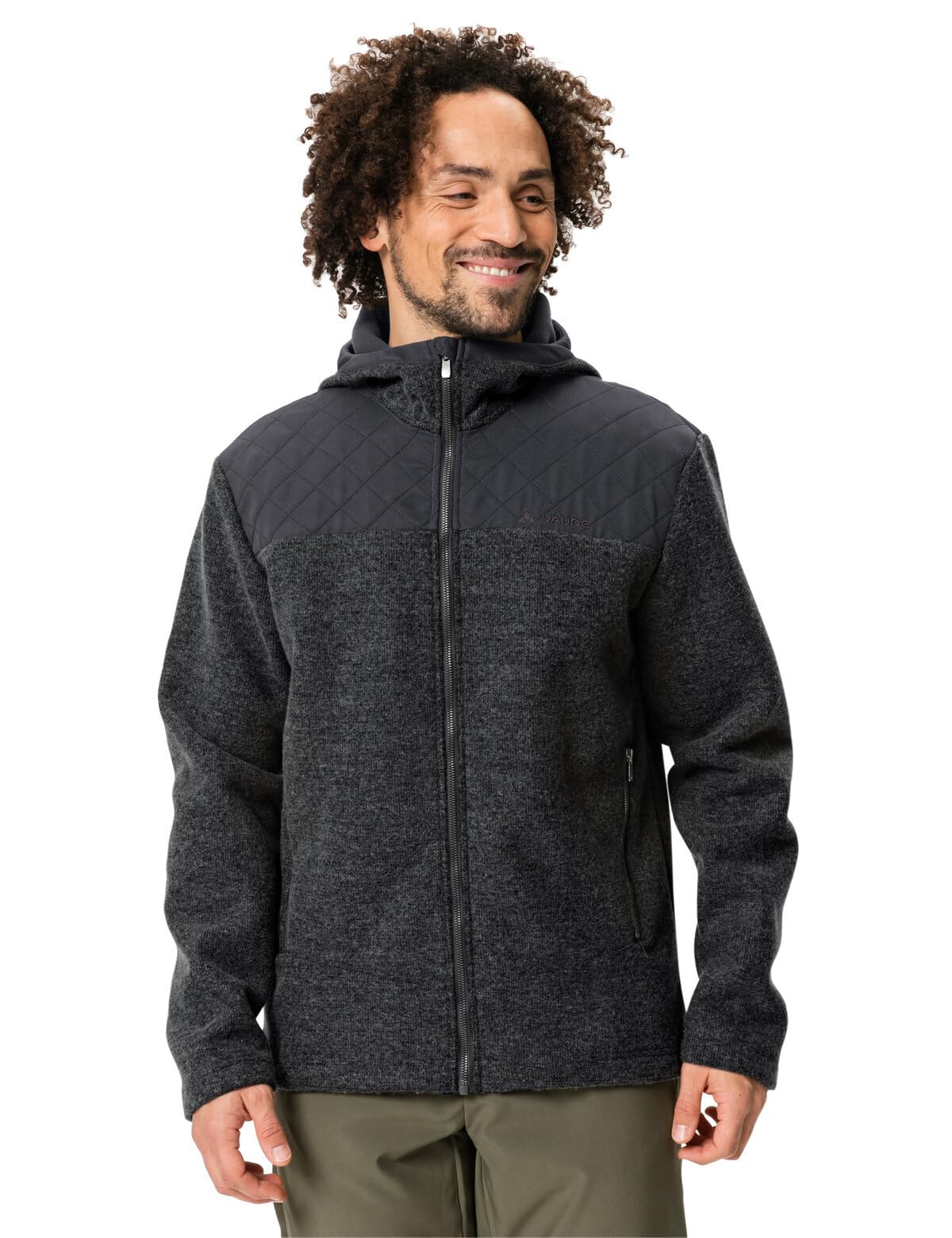 VAUDE Men's Me Tinshan Hooded Jacket - Lightweight Waterproof Hiking Hoodie for Outdoor Adventures & Travel