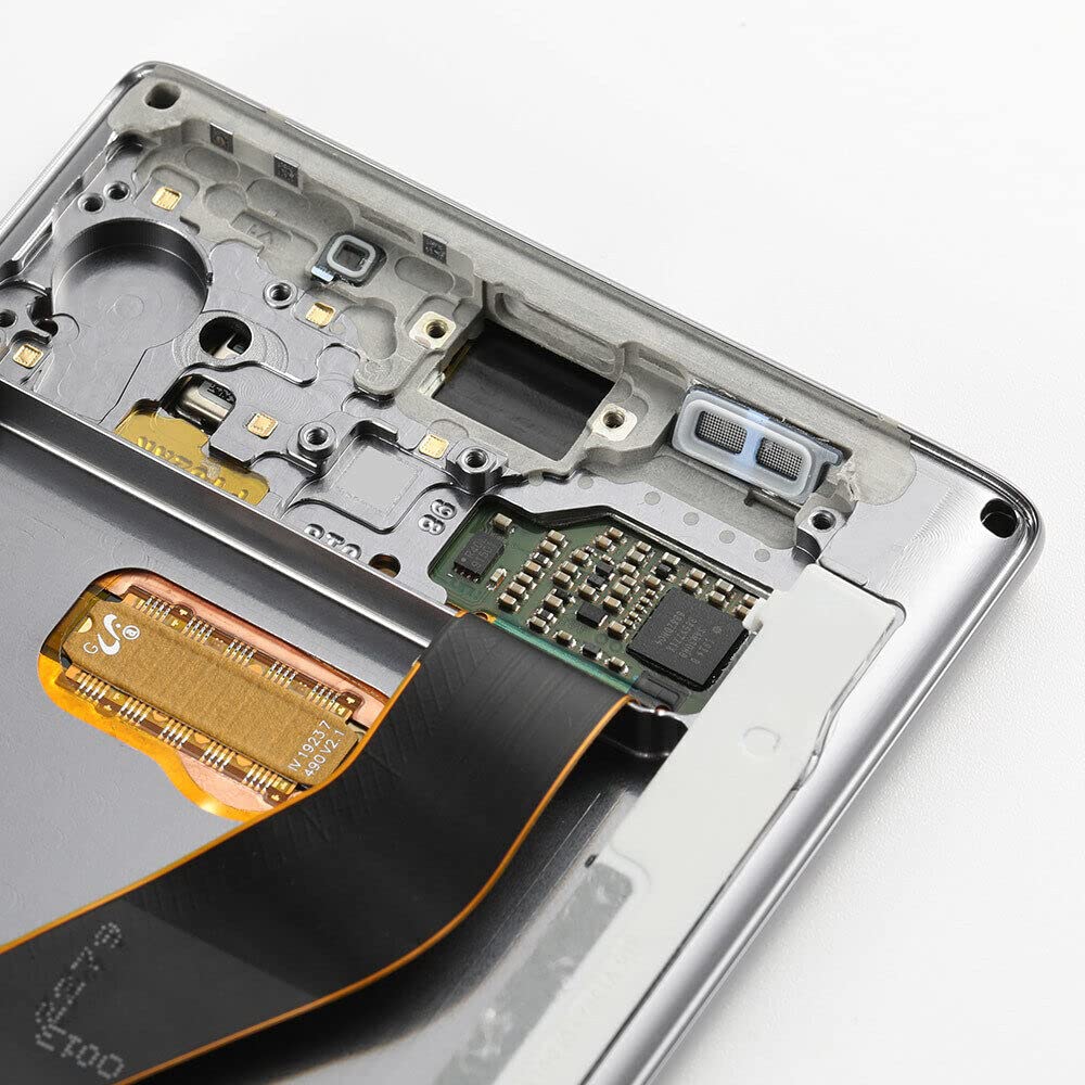 NuFix OLED Screen Replacement for Samsung Galaxy Note 10 SM-N970W - Full LCD Display Touch Digitizer Assembly with Frame & Repair Tools - Compatible with N970W/N970U/N970F (Glow) - Perfect for DIY Phone Repair & Screen Replacement Projects