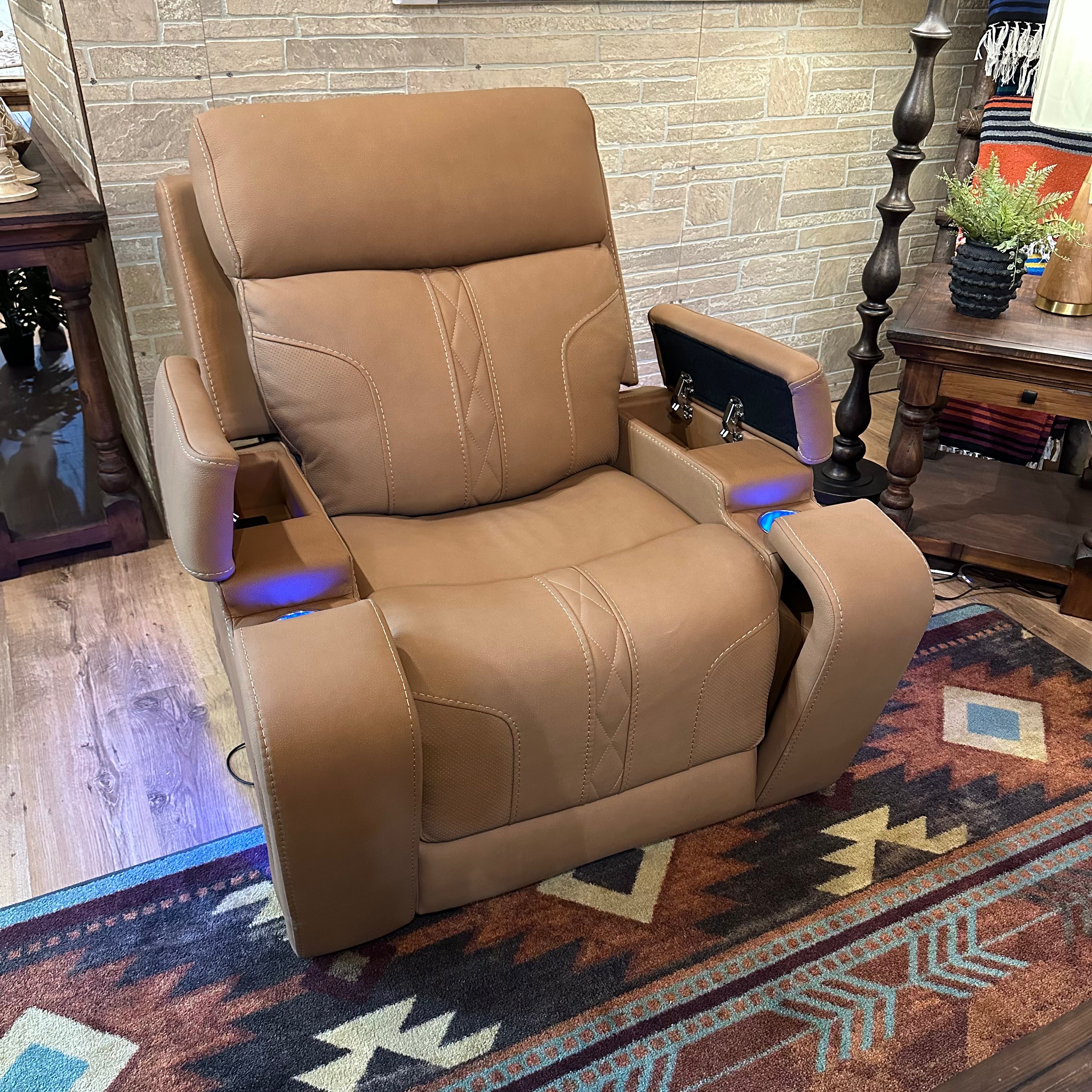 King Ranch Sofa Set - 3-Piece Leather Living Room Furniture for Farmhouse & Ranch Style Home Decor | Durable & Comfortable Sofa for Family Room, Lounge, or Office