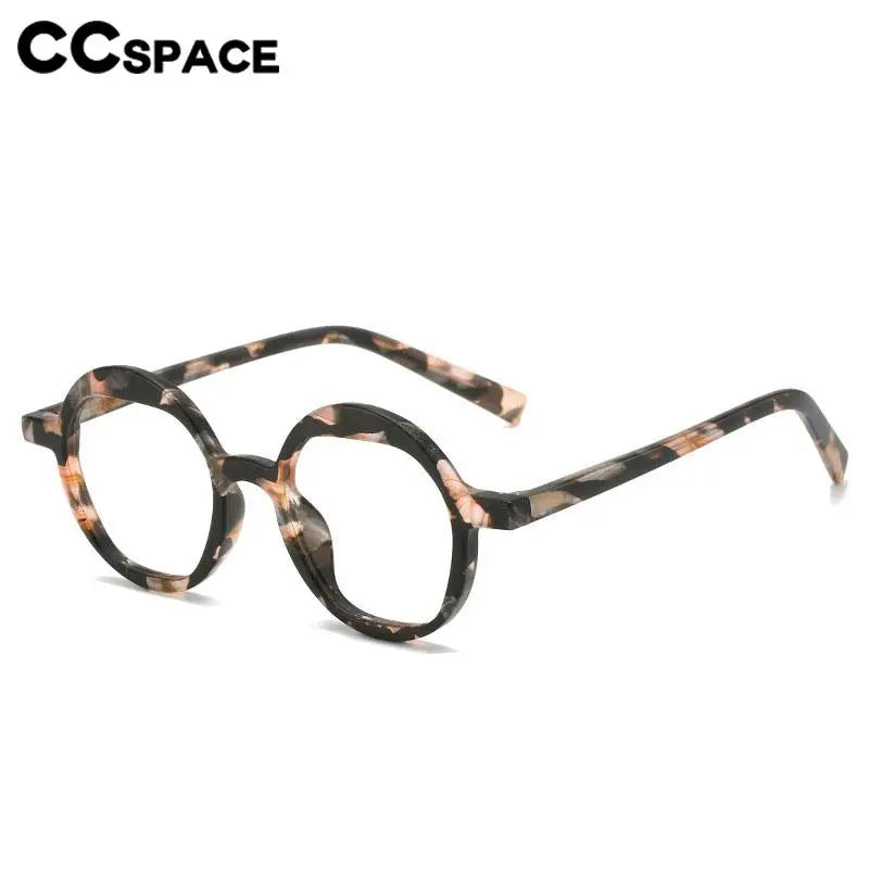 CCspace Women's Full Rim Square TR90 Eyeglasses Frame 56898 - Lightweight & Durable for Work, Reading & Fashion