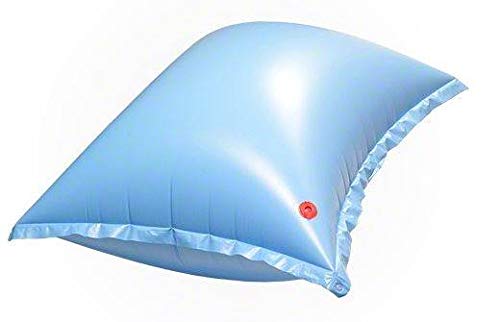 HydroTools 4x4 ft Air Pillow for Above Ground Pools - Winter Pool Cover Support, Cold Resistant Ice Equalizer Cushion - Blue Swimming Pool Winterizing Kit (1144 ACC44) | Prevents Freeze Damage & Extends Pool Cover Life