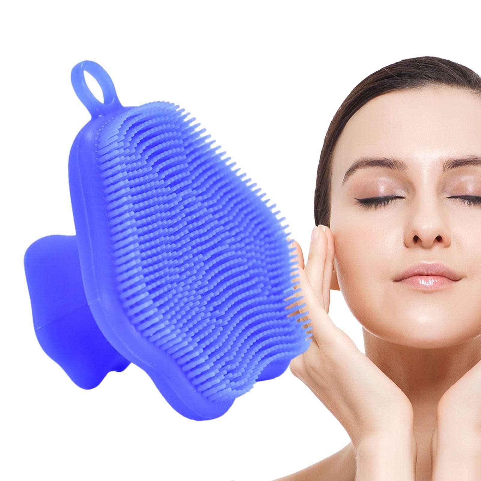 Jimtuze Silicone Face Brush - Gentle Exfoliator for Sensitive Skin | Facial Cleansing & Massage Tool