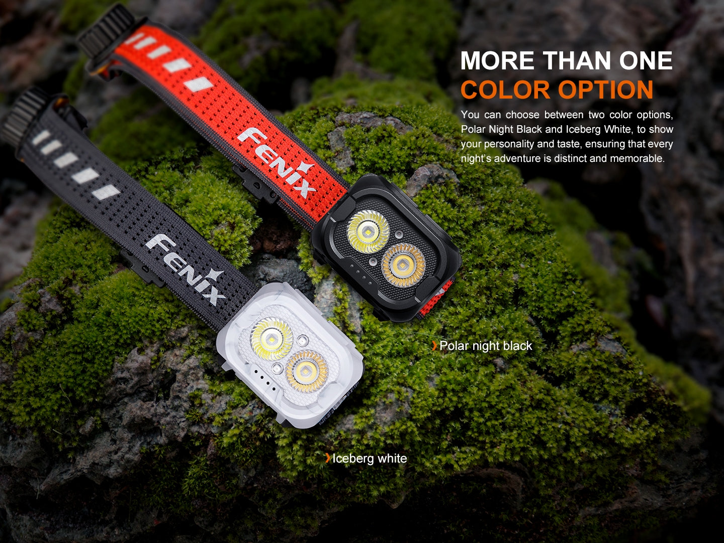 Fenix HL18R T V2 Lightweight Rechargeable Headlamp - 500 Lumens, IP68 Waterproof for Trail Running, Hiking & Camping - Perfect for Outdoor Adventures and Nighttime Activities
