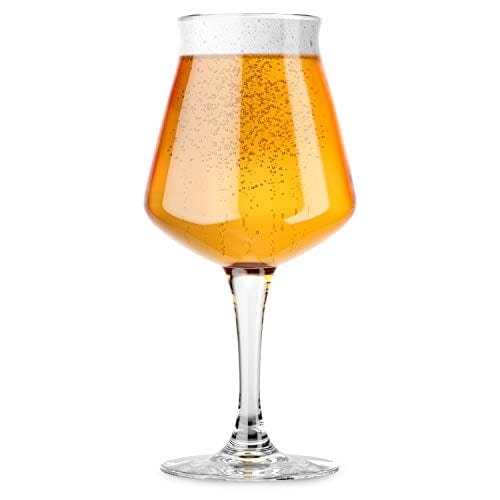 Premium Rastal Nucleated Teku 3.0 Beer Glass - 14.2 oz Craft Beer Tasting Glass with Enhanced Nucleation for Better Head Retention, Aroma & Flavor | Perfect for Home Brewing, Beer Tasting & Gifts for Beer Lovers