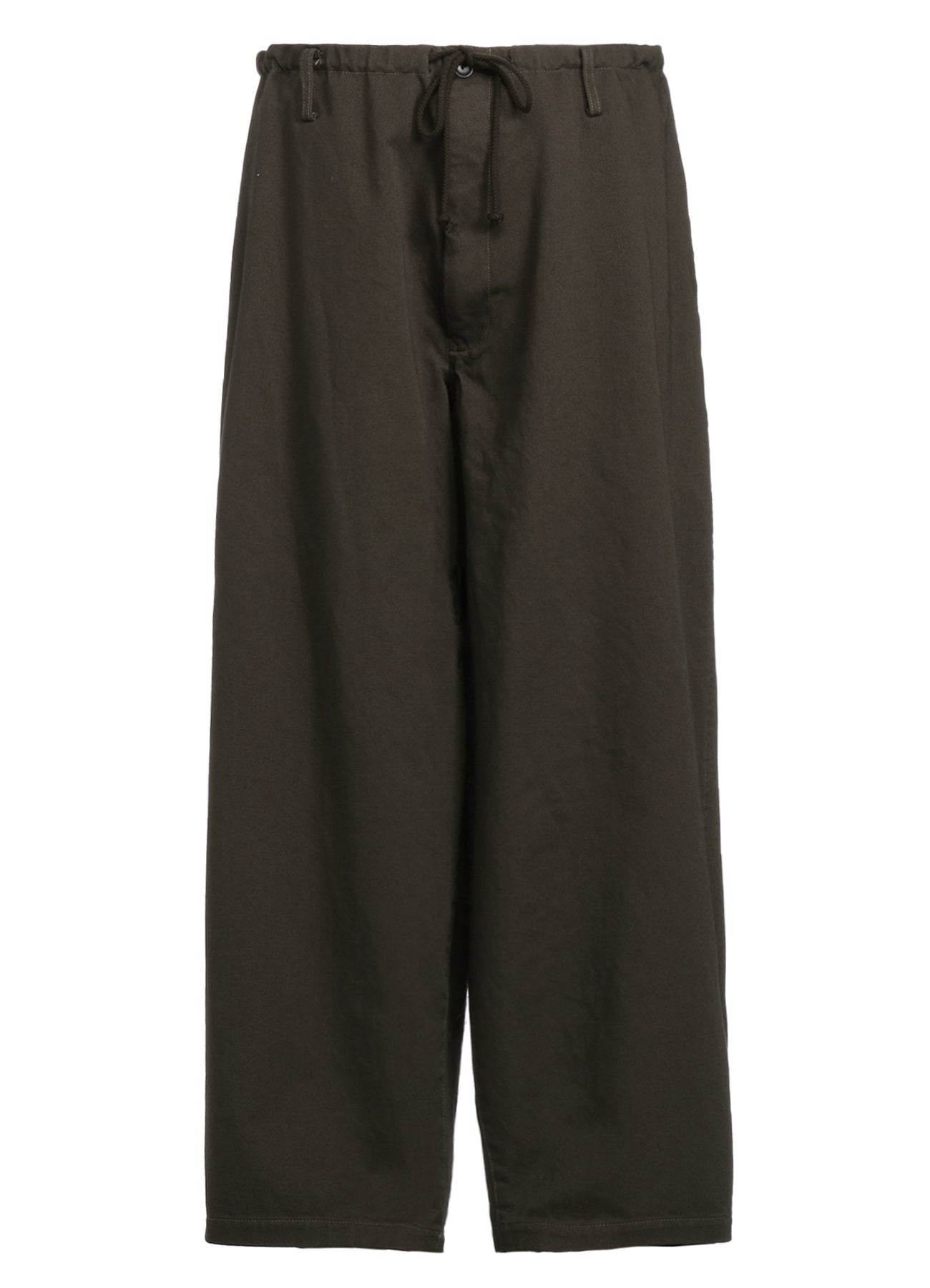 Breathable Cotton Drill Drawstring Wide Leg Pants for Women - Comfortable Casual Lounge & Travel Pants