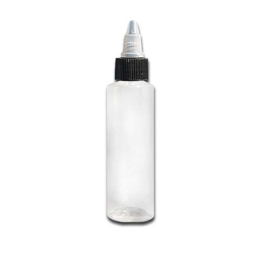 4 oz Clear Empty Tattoo Ink Bottles with Lids - Refillable Tattoo Ink Containers for Professional Artists & DIY Tattooing - Perfect for Ink Storage, Mixing & Tattoo Studio Use