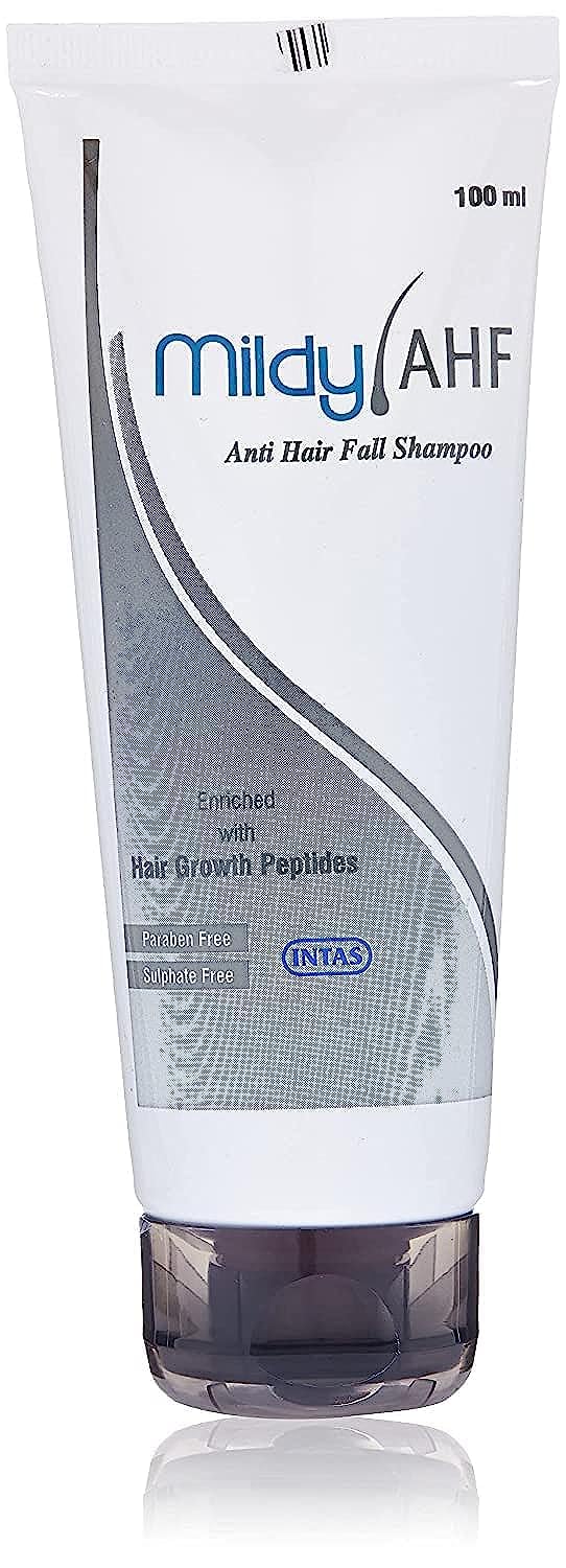 Mildy AHF Anti Hair Fall Shampoo 100ml - Gentle Hair Loss Prevention & Scalp Care for Men & Women - Perfect for Daily Use & Thinning Hair Treatment
