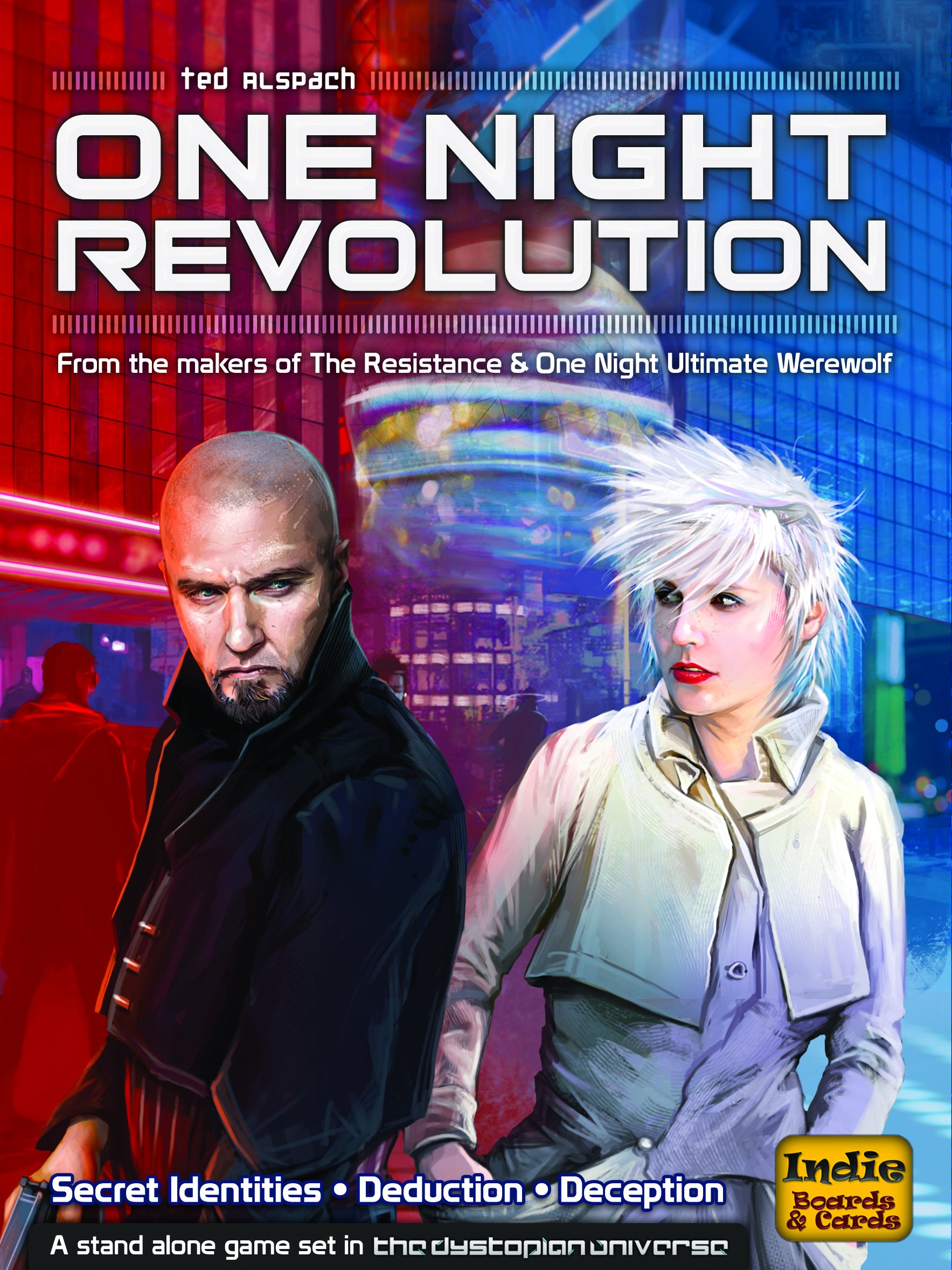 One Night Revolution Card Game - Fun Social Deduction Party Game for Adults & Teens - Perfect for Game Nights, Parties & Family Gatherings