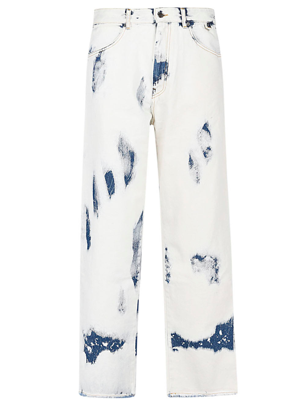 DARKPARK Women's High Waist White Jeans - Slim Fit Stretch Denim Pants for Casual Wear & Everyday Outfits
