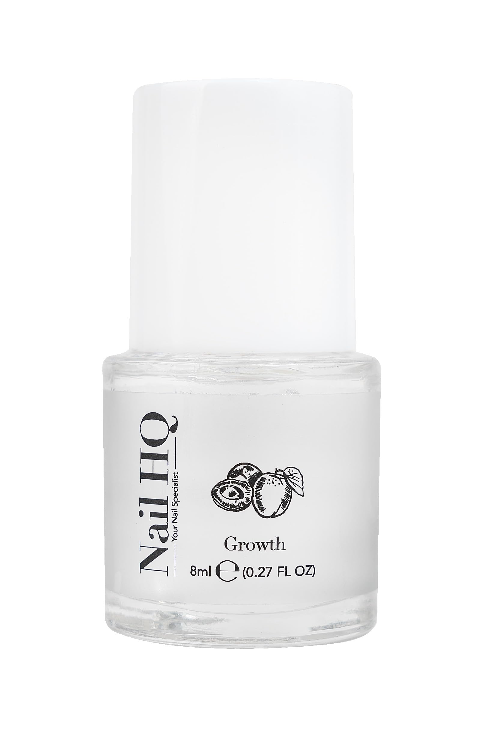 Nail HQ Essentials Nail Growth Formula 8ml - Strengthen & Lengthen Nails Fast | Perfect for Weak, Brittle Nails & At-Home Manicures