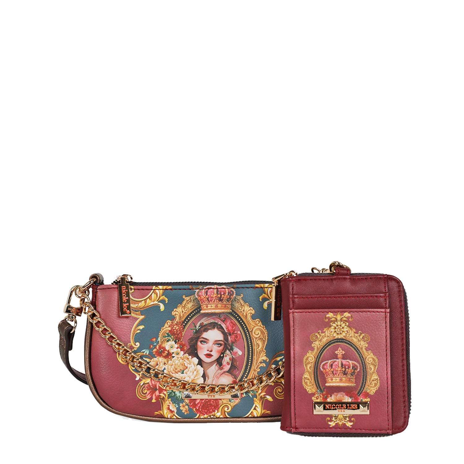 2 Piece Gift Set - Crossbody Bag & Matching Wallet for Women | Perfect for Travel, Shopping, and Everyday Use