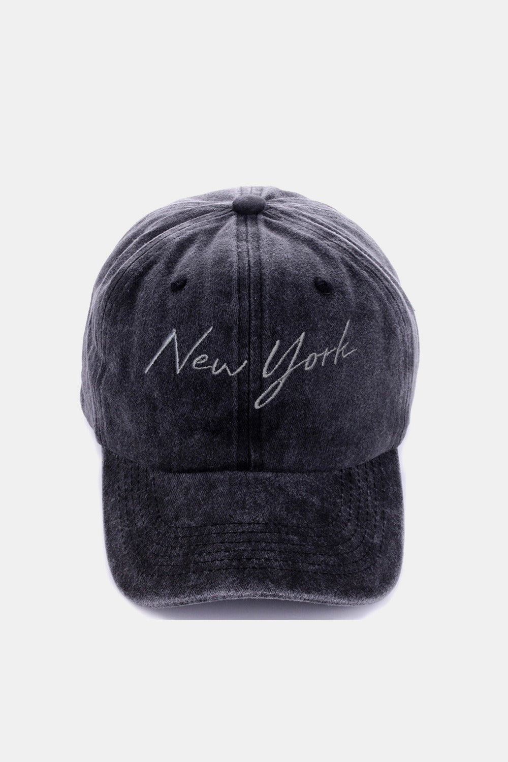 Vintage Washed Embroidered Baseball Cap - NY or LA Design - Adjustable Cotton Dad Hat for Men & Women - Perfect for Streetwear, Sports & Outdoor Activities
