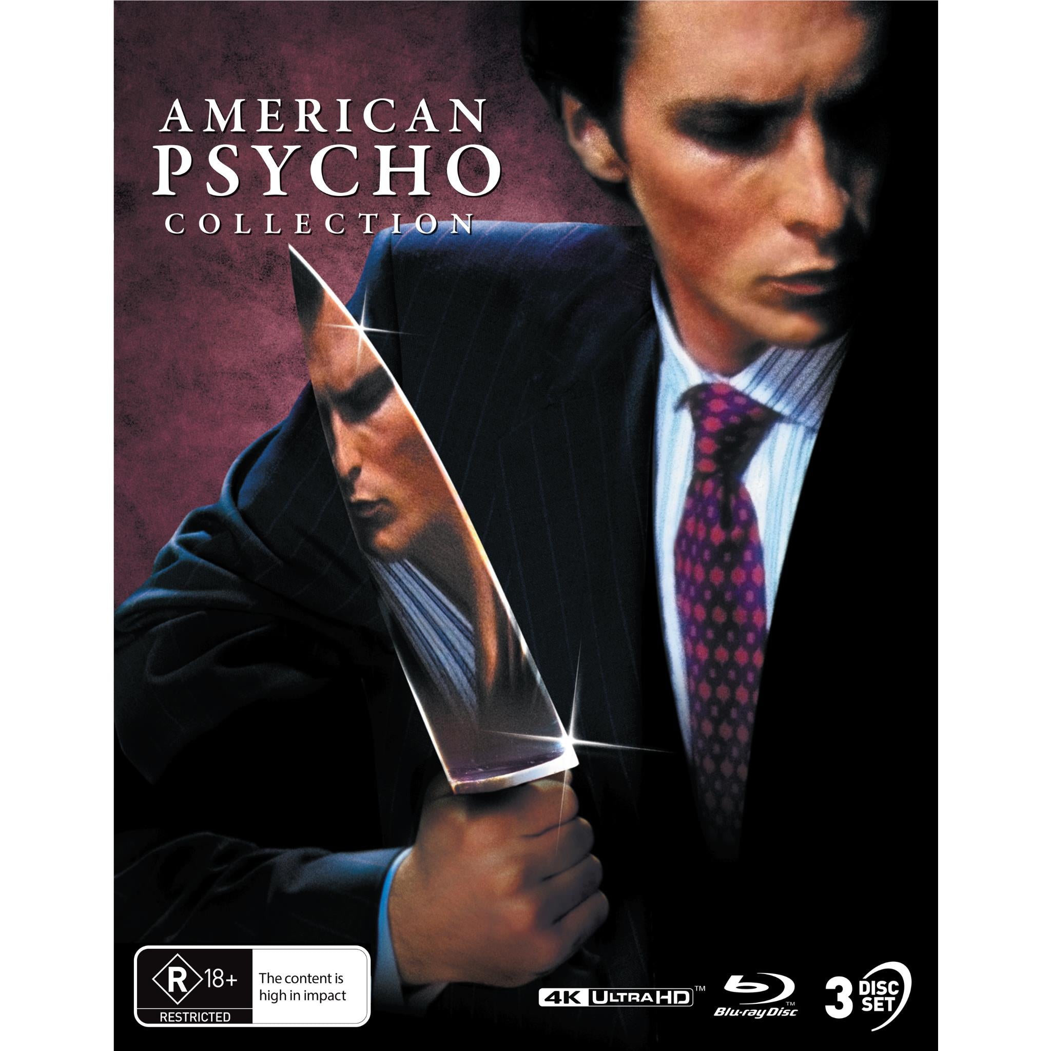 American Psycho Collection - Classic Horror Movie DVD Set | Perfect for Halloween, Movie Nights & Thriller Fans