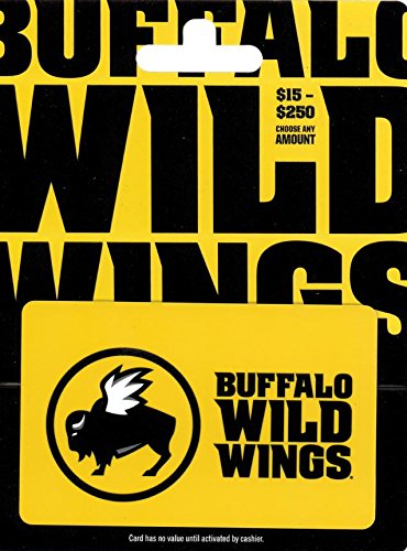 Buffalo Wild Wings Gift Card - Perfect for Sports Fans, Birthday Gifts & Dining Rewards | Enjoy Wings, Beer & Game Day Fun