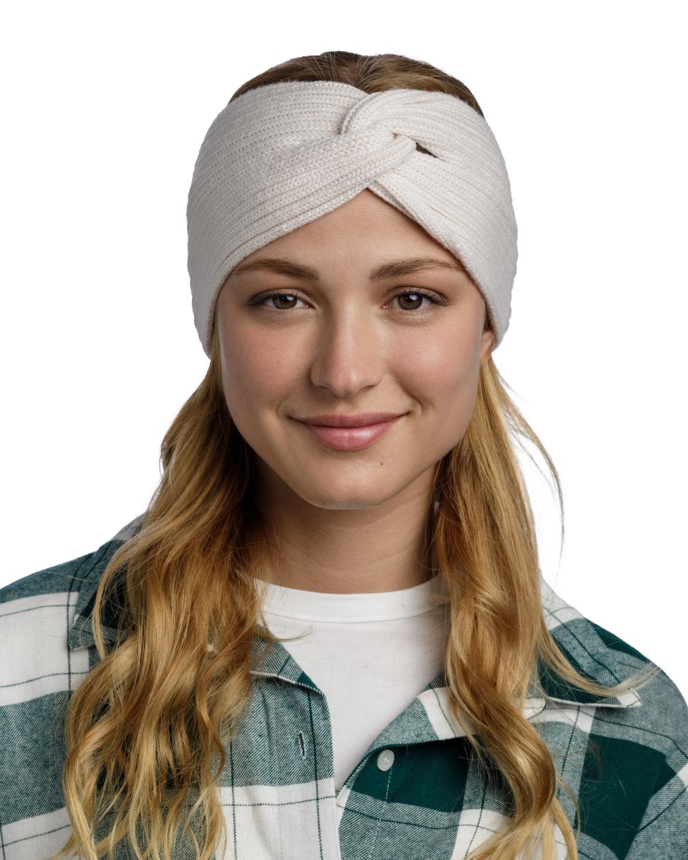 Buff Norval Merino Wool Headband - Warm & Breathable Winter Headband for Running, Hiking & Outdoor Activities - Moisture Wicking & Odor Resistant Unisex Headwear