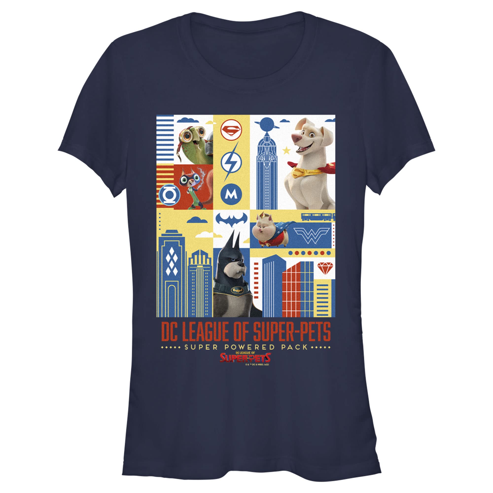DC Super-Pets Kids T-Shirt - Superhero Graphic Tee for Play & School