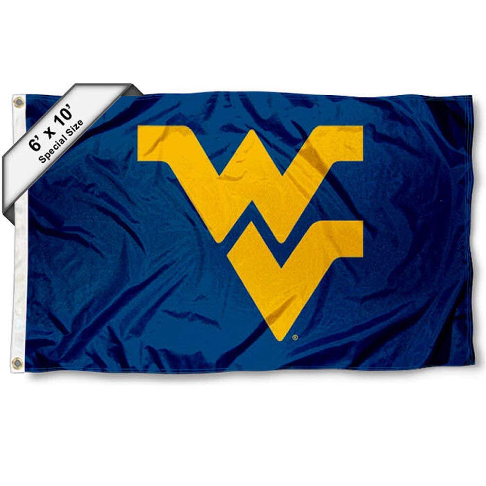 West Virginia Mountaineers 6x10 Feet Flag - College Team Banner for Outdoor & Indoor Use - Perfect for Game Day, Tailgating, Dorm Decor & Fan Support
