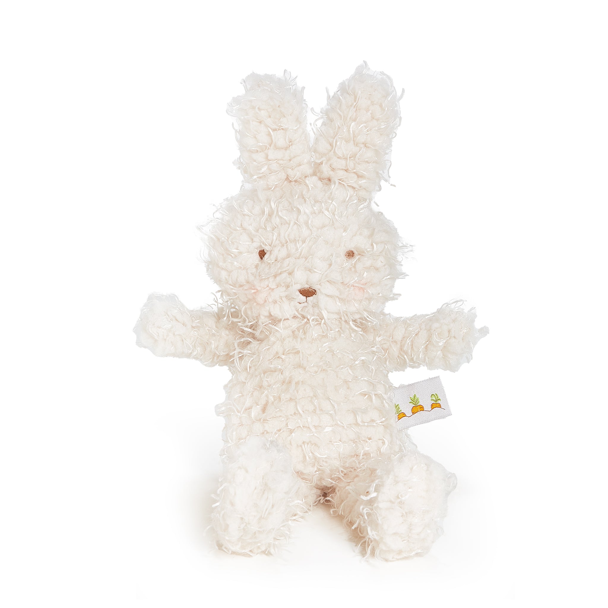 Shaggy Hoppy the Bunny - Soft Plush Stuffed Animal Toy for Kids & Babies - Perfect for Easter Gifts, Nursery Decor, and Cuddling