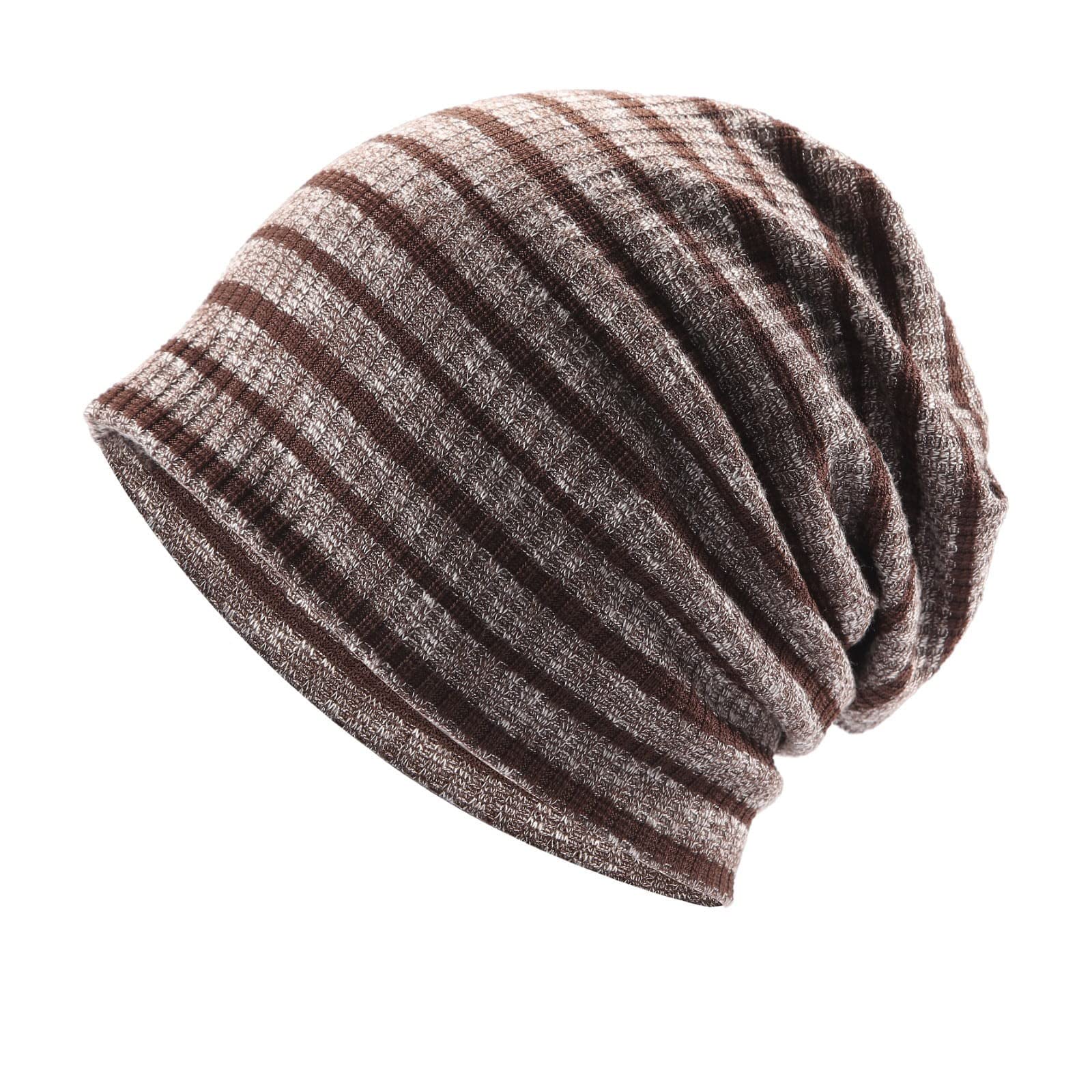 GaoZhen Winter Knit Beanie for Men & Women - Lightweight Slouchy Solid Color Warm Hat for Cold Weather | Perfect for Skiing, Snowboarding & Outdoor Activities