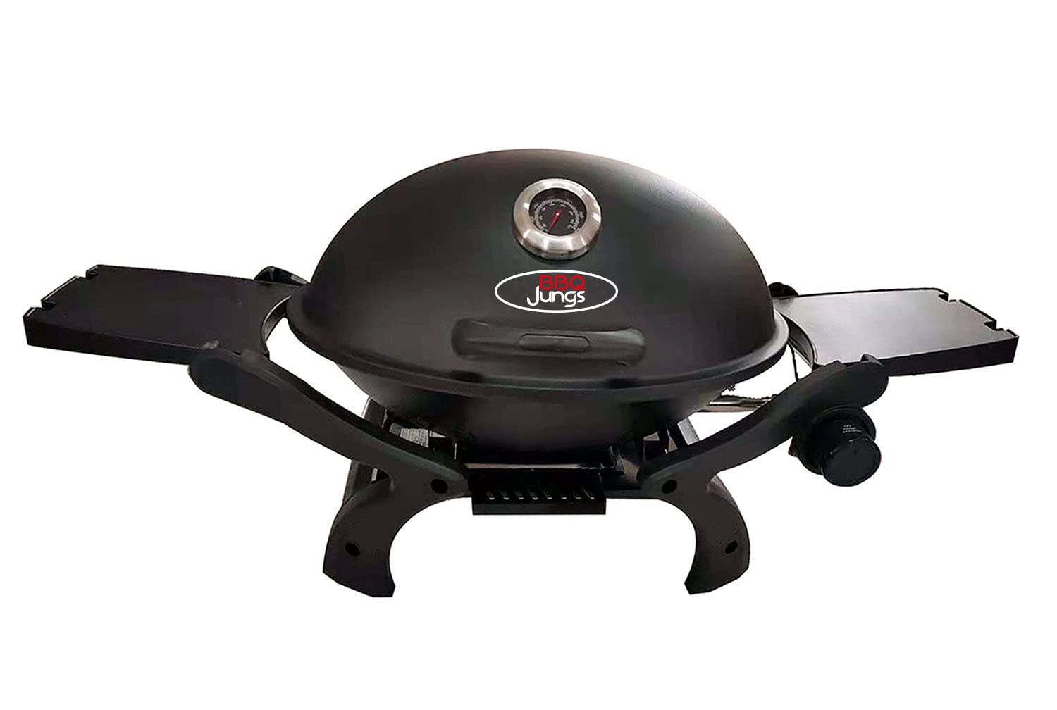 Portable Gas BBQ Grill for Outdoor Cooking - Camping, Garden, Balcony & Picnic | BBQJungs Compact Barbecue with Even Heat Distribution