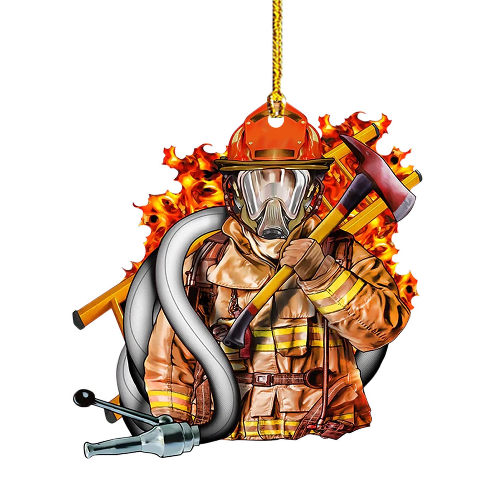 Halloween & Christmas Decorations - IAMAGOODLADY Home & Car Pendants, Santa Claus Ornaments, Xmas Party Supplies Under $3 - Perfect for Holiday Home Decor, Car Accessories & Gift Giving