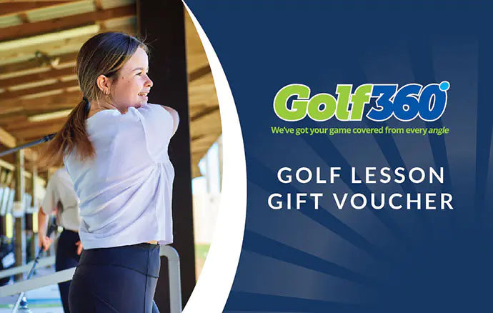 Golf 360 Lesson Voucher - Professional Golf Training Certificate | Perfect for Beginners & Advanced Players | Improve Your Swing & Game Skills