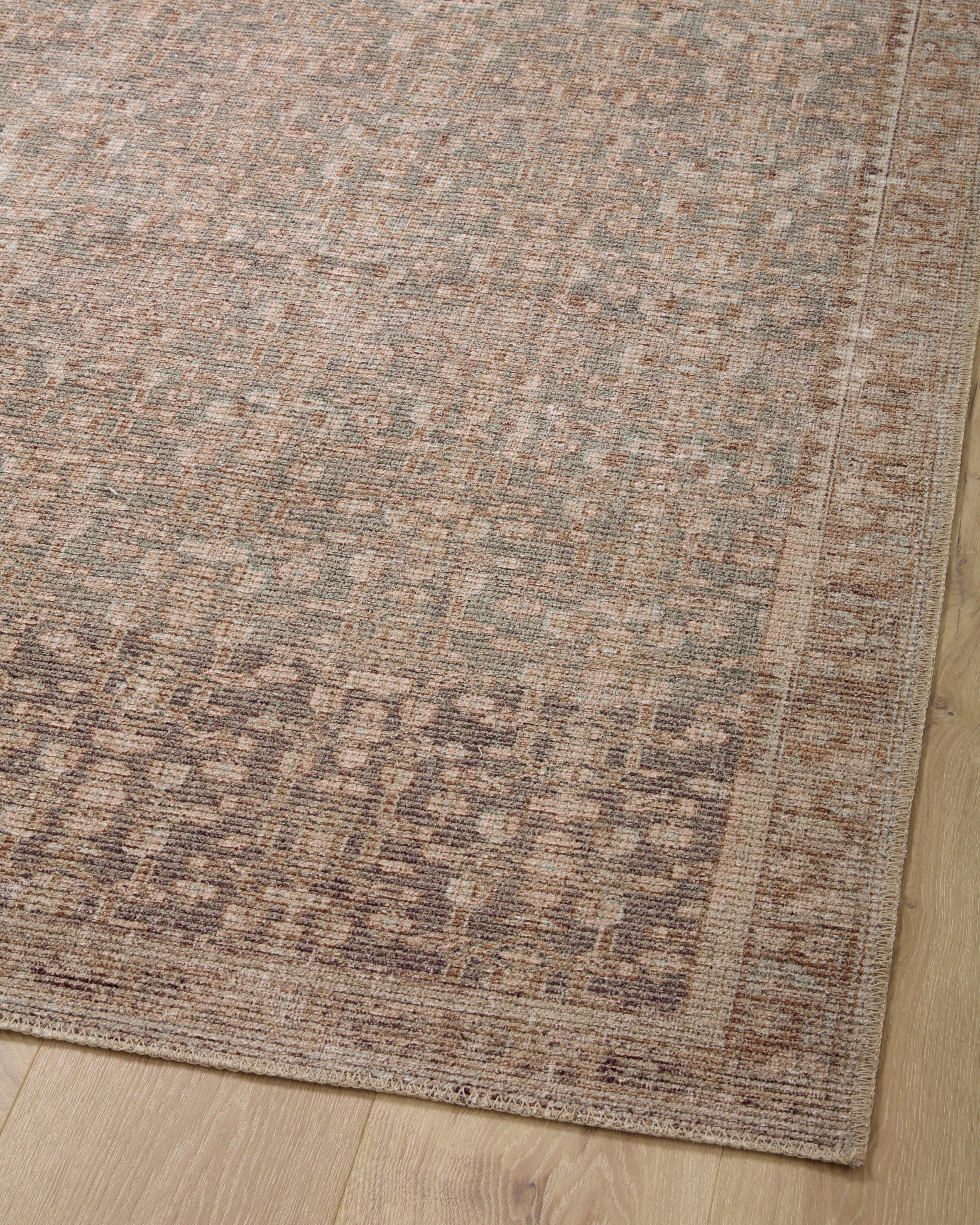 Aubrey Sage & Bark Rug - Natural Jute Fiber Non-Slip Pet Friendly Area Rug for Living Room, Bedroom, or Nursery - Eco-Friendly Home Decor for Dogs and Cats