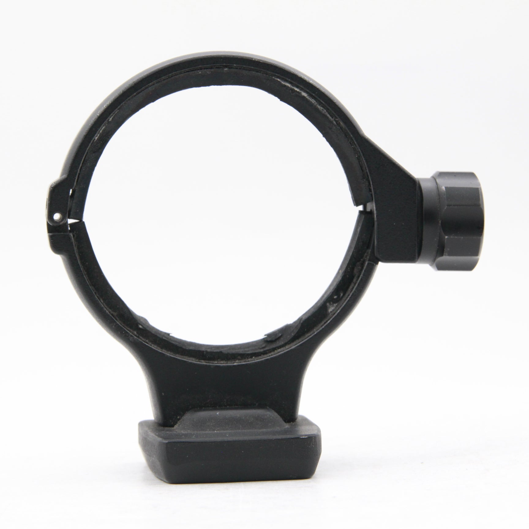 Used Metal Tripod Collar for DSLR Cameras - Durable Aluminum Alloy Lens Support Ring - Perfect for Photography, Videography & Outdoor Shooting