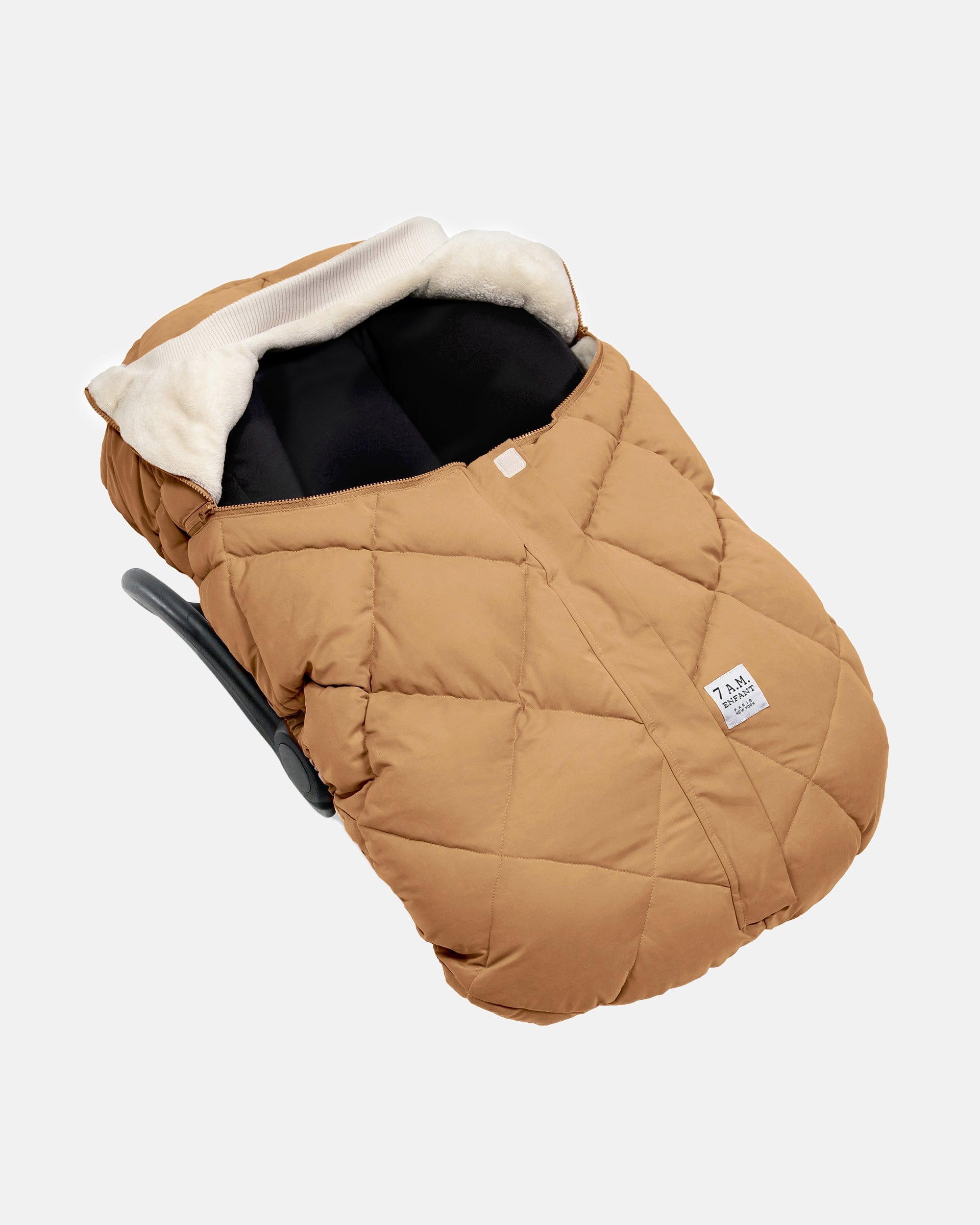 7AM Enfant Baby Car Seat Cocoon for Infants 0-12 Months - Soft & Warm Winter Car Seat Cover for Safe & Cozy Travel
