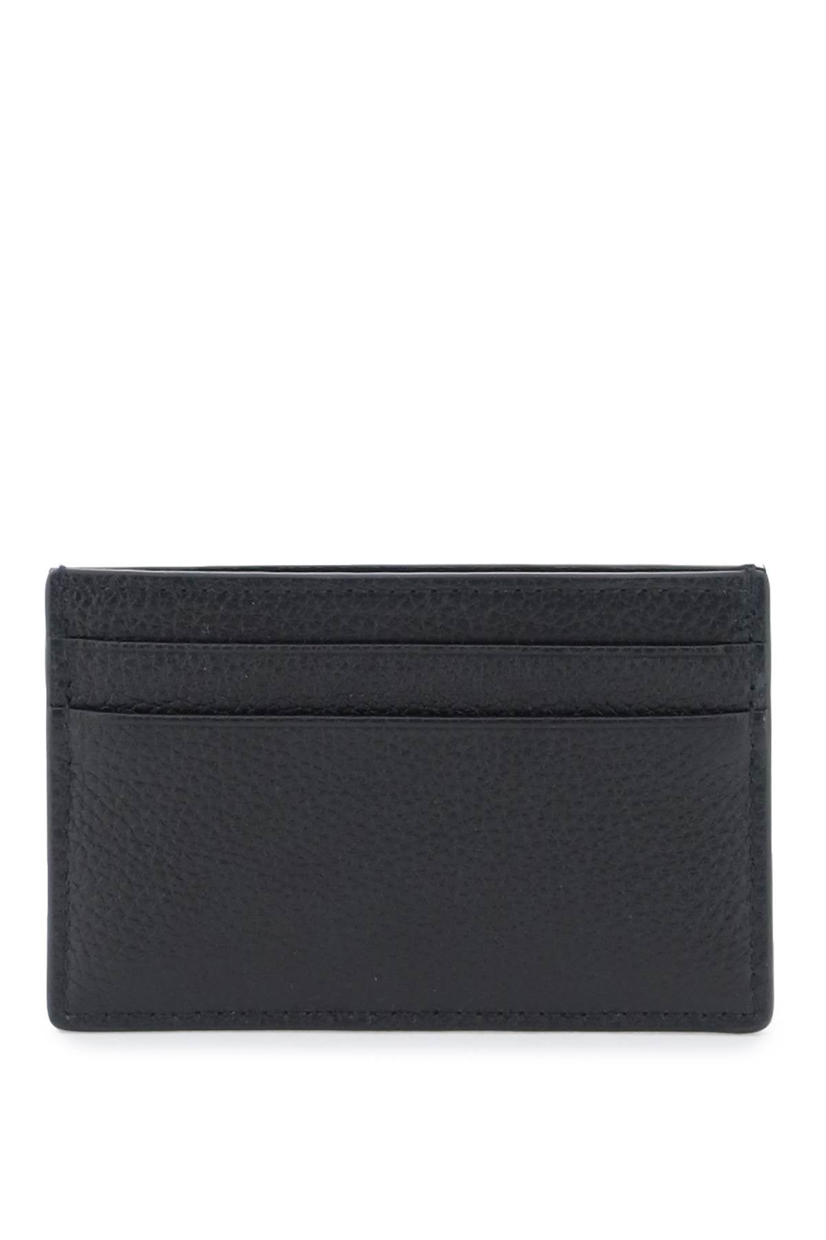 Alexander McQueen Graffiti Cardholder - Slim RFID Blocking Leather Wallet for Men & Women | Perfect for Travel, Business & Everyday Use