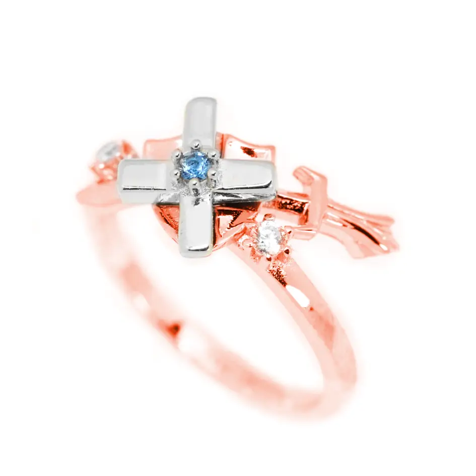 Paladin Ring for Men - Stainless Steel Medieval Knight Ring - Perfect for Cosplay, LARP, and Fantasy Costume Accessories