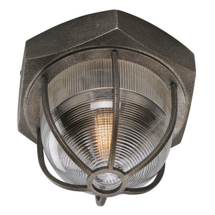 Acme Single Light Flush Mount Ceiling Fixture - Modern LED Lighting for Bedroom, Hallway & Closet - Energy Efficient Indoor Ceiling Light
