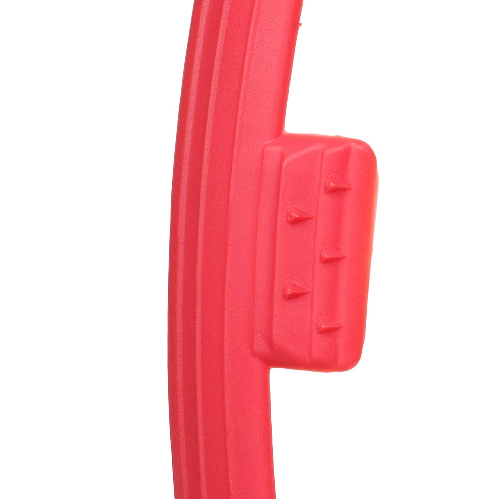4 Pack 20 Inch Red Nylon Wheel Trim Rings - Universal Rim Protectors for BMW, Ford, Chevrolet, Audi, Toyota | Perfect for Car Detailing, Customization & Rim Protection