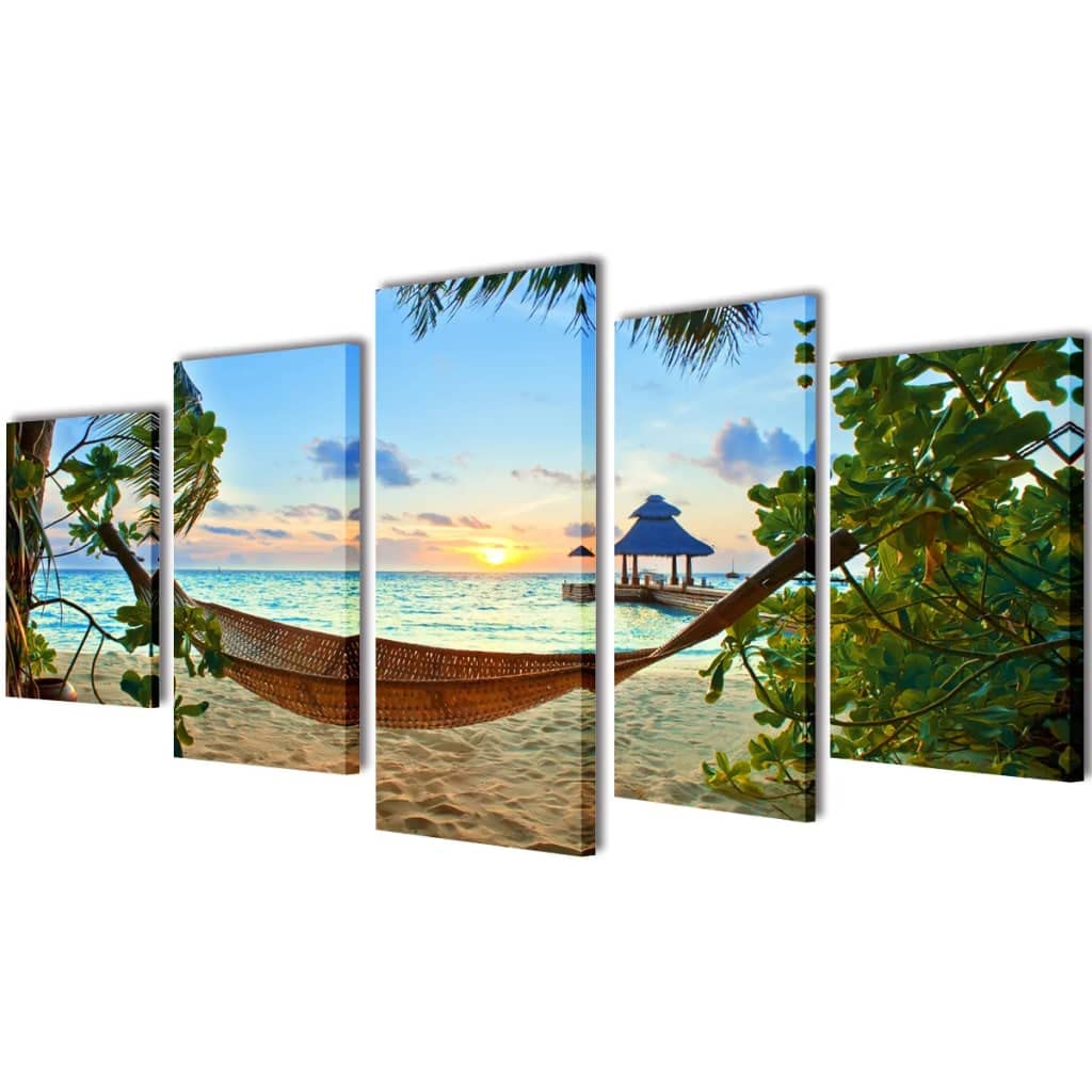 vidaXL Canvas Wall Art Prints & Posters - Modern Office Decor for Home & Business | Perfect for Living Room, Bedroom & Workspace